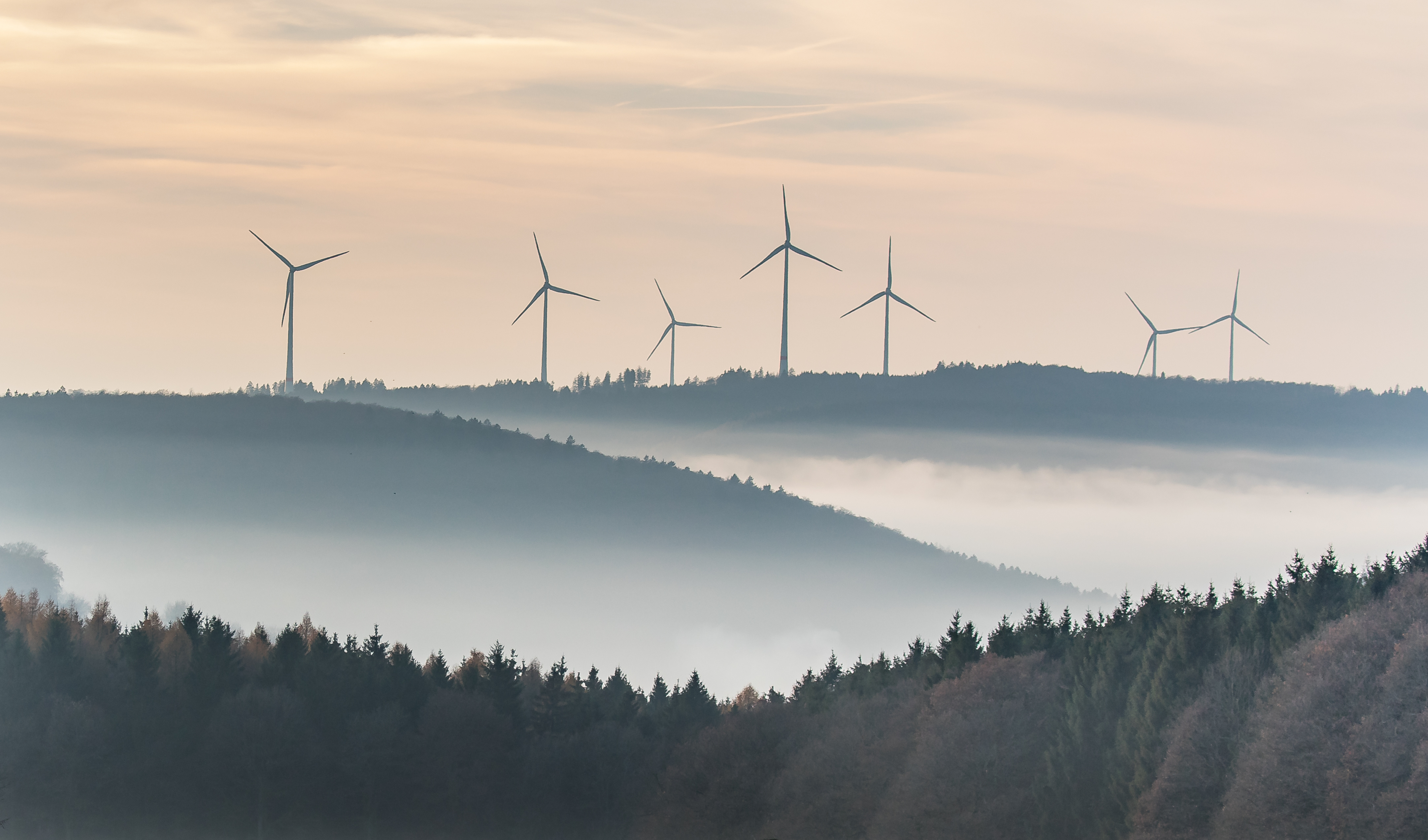 Windräder im Sauerland